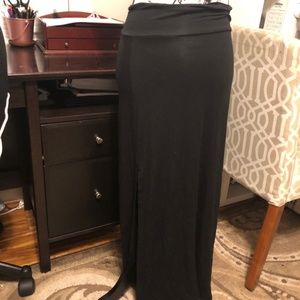 Black Maxi Skirt